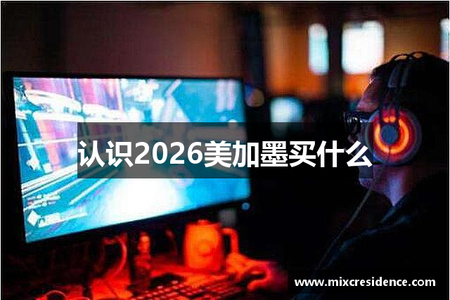 认识2026美加墨买什么